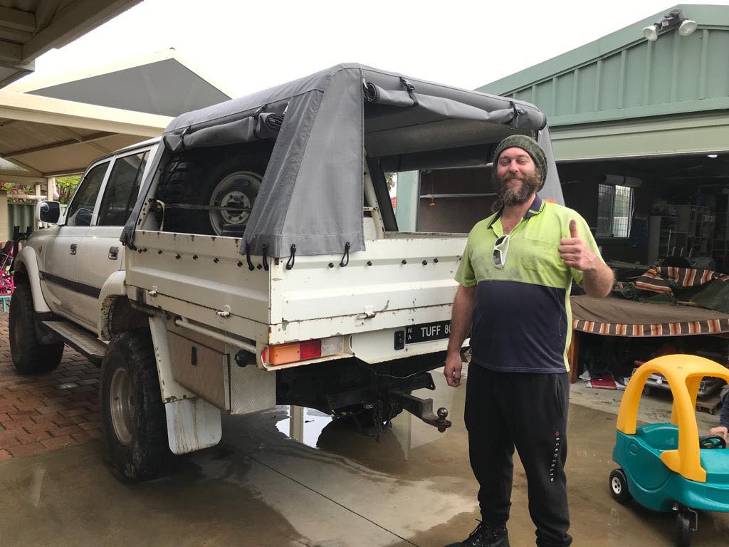 UTE canopy Perth, canvas canopy Perth, canvas ute canopy Perth