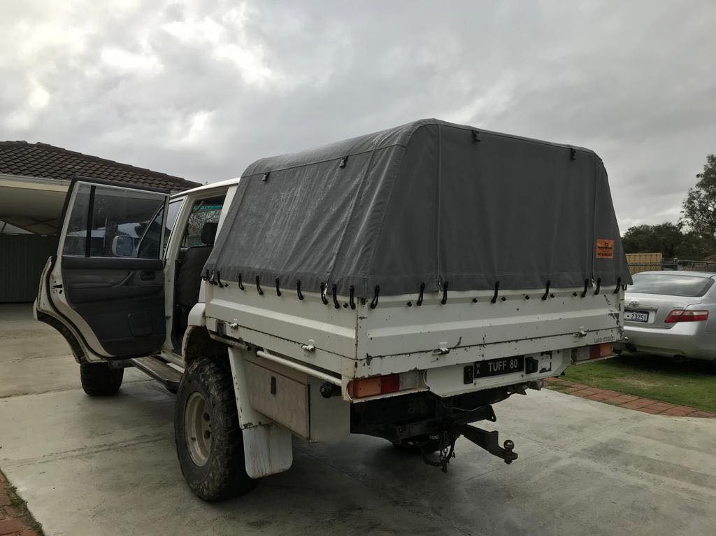 UTE canopy Perth, canvas canopy Perth, canvas ute canopy Perth