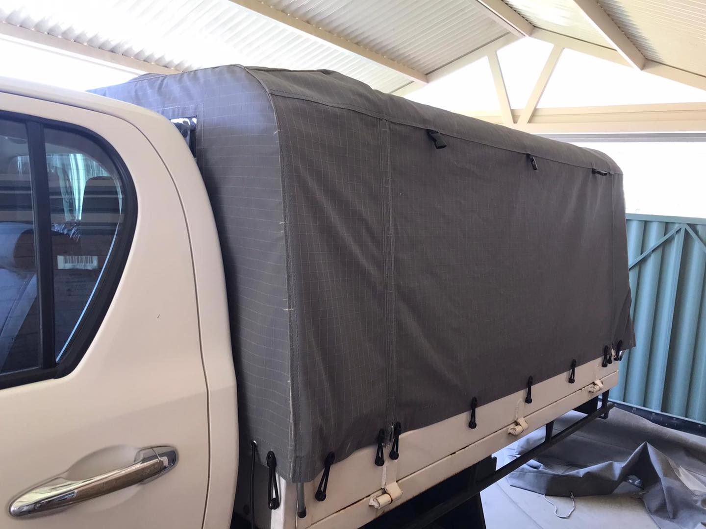 UTE canopy Perth, canvas canopy Perth, canvas ute canopy Perth